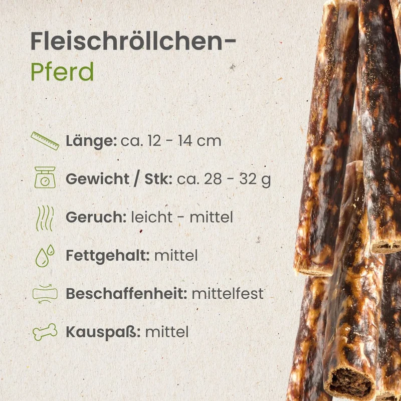Fleischröllchen-Pferd