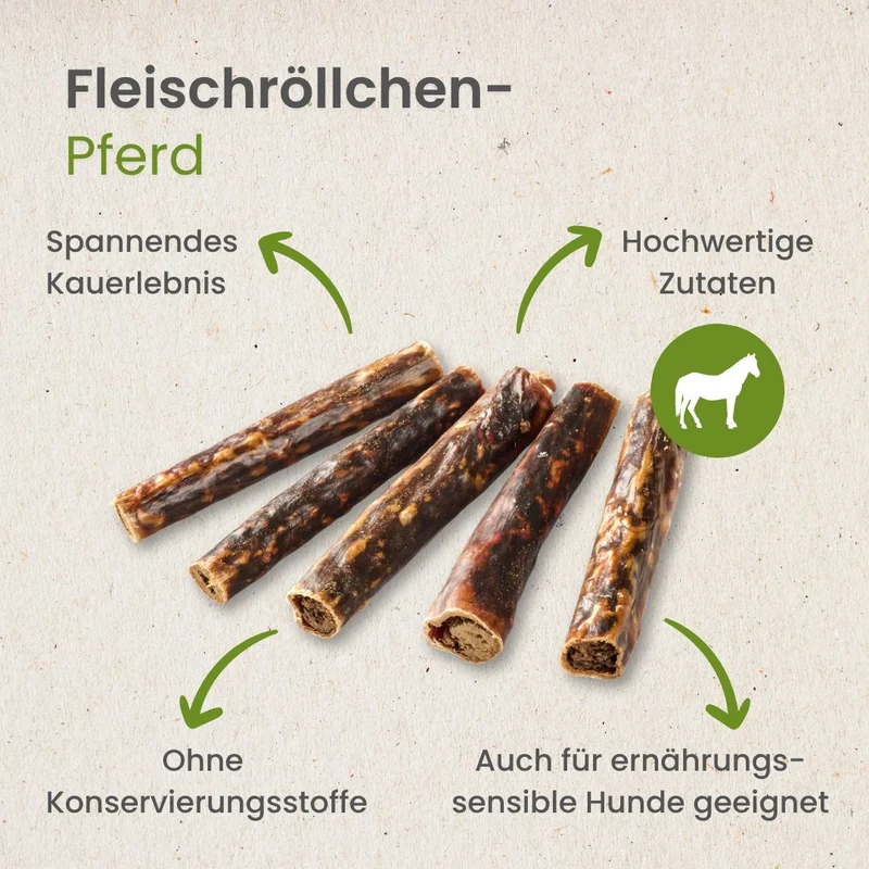 Fleischröllchen-Pferd