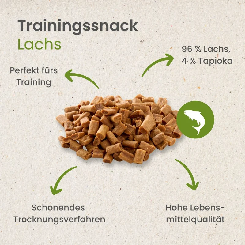 Lachs-Sticks-Trainingssnack