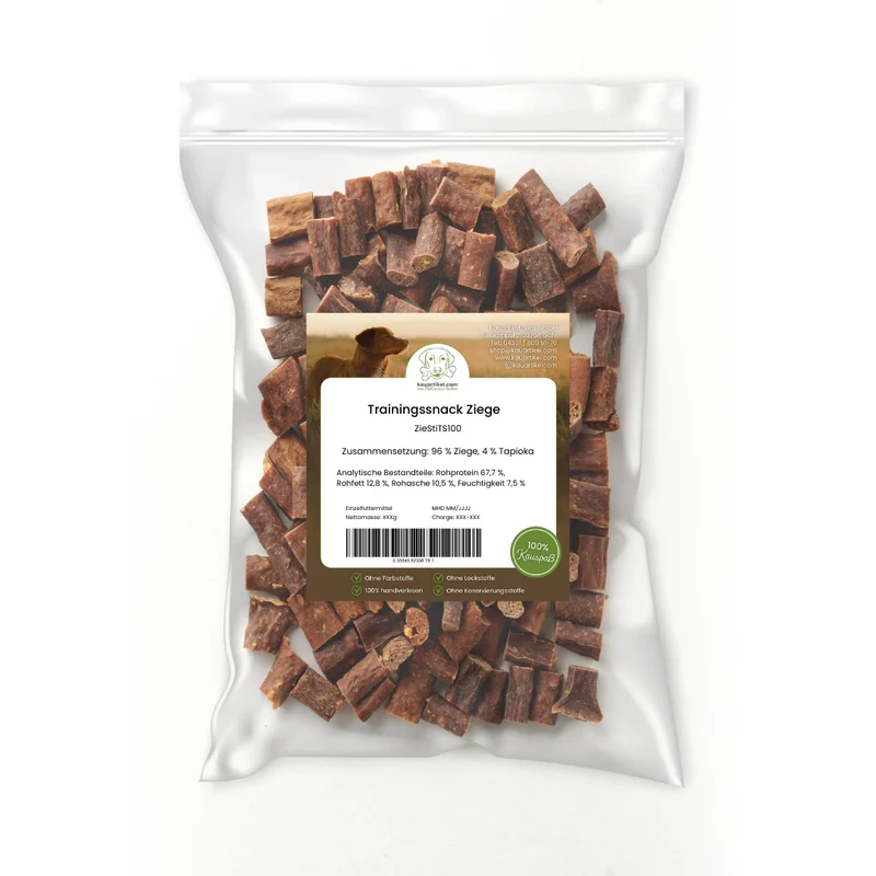 Ziegen-Sticks-Trainingssnack