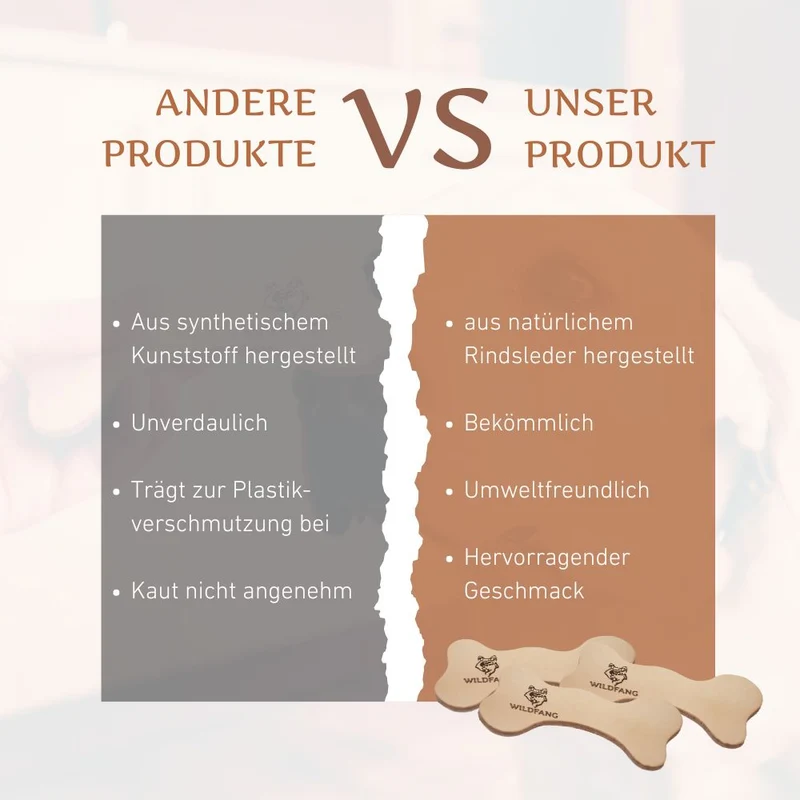 Lederknochen - Kauleder