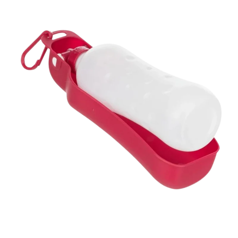 Trixie 2in1 Hundetrinkflasche mit Napf - Wasserflasche für unterwegs