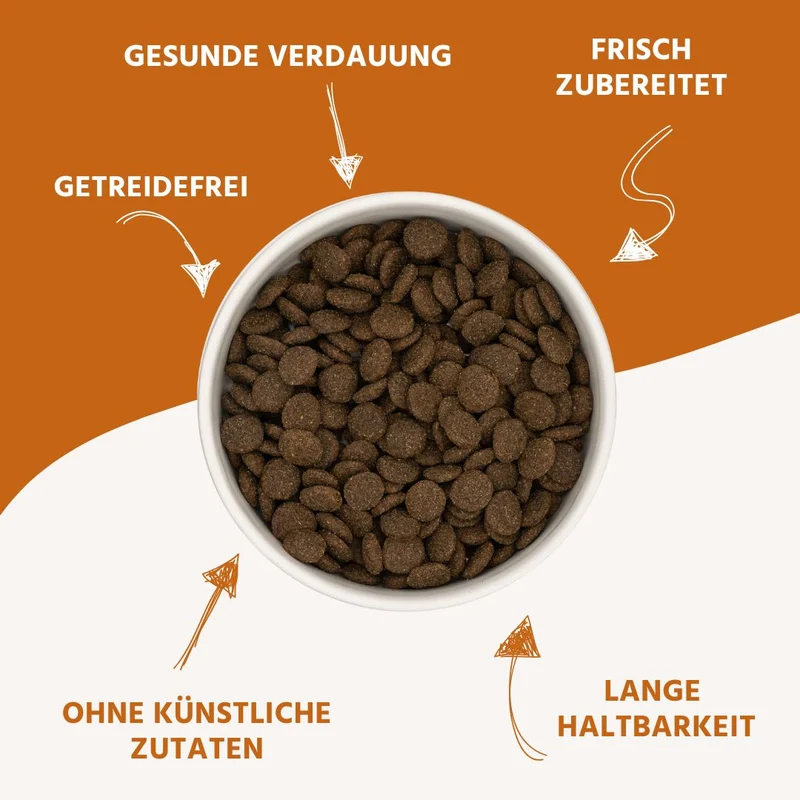 Adult Trockenfutter Sparpack 2 x 2 kg mit Lamm - getreidefrei