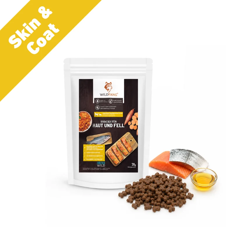 Skin & Coat – Funktionelle Snacks für Haut & Fell