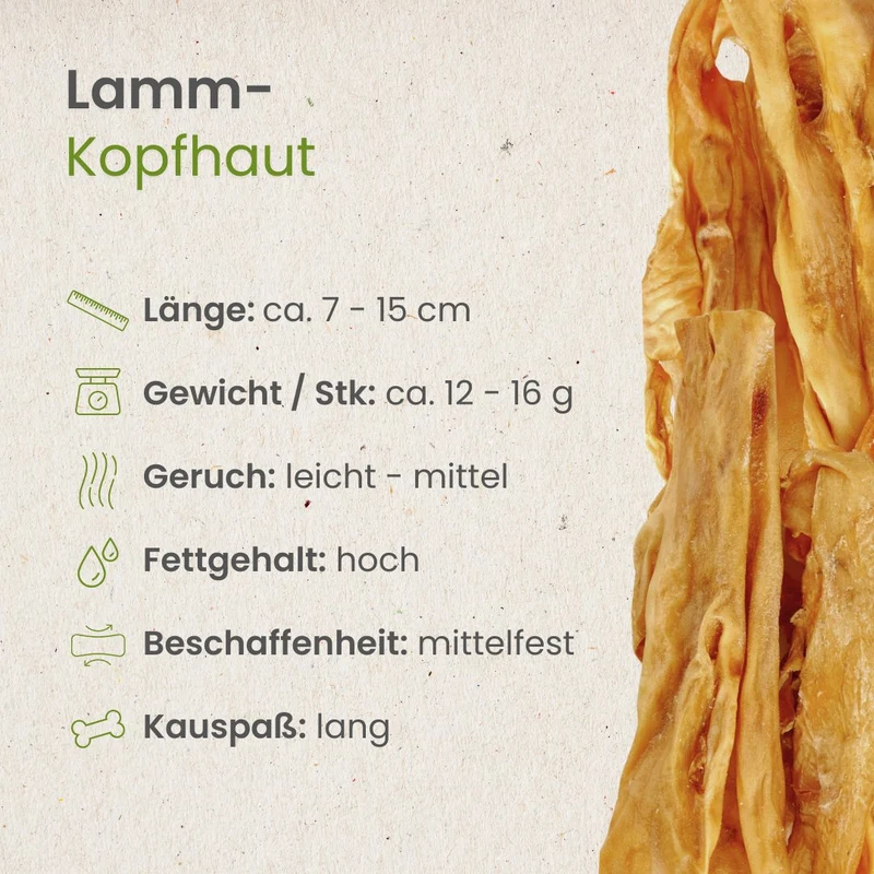 Lamm-Kopfhaut