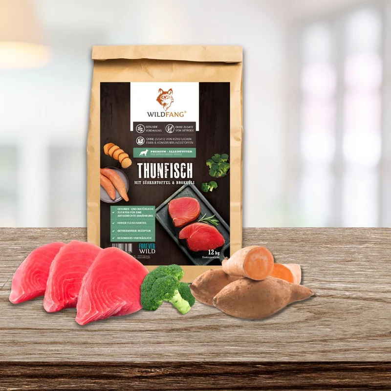 Adult Trockenfutter mit Thunfisch - getreidefrei
