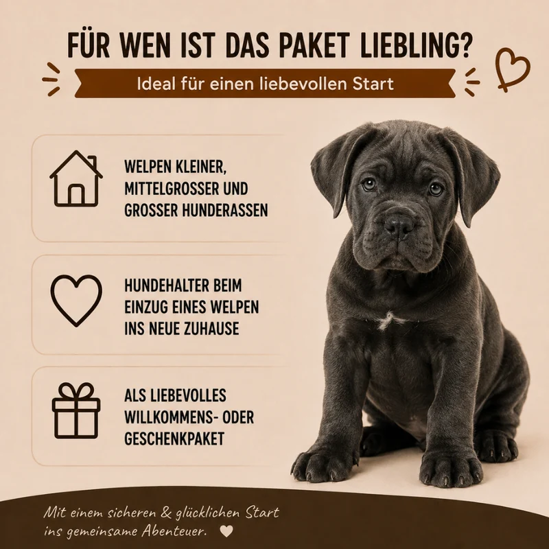 Welpen Paket XXL "Willkommen Liebling"