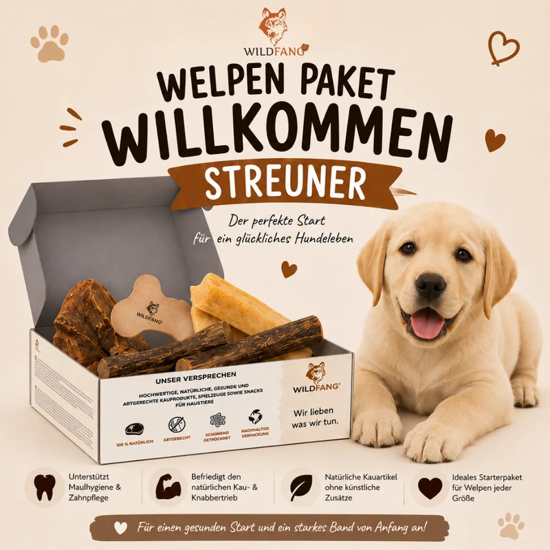 Welpen Paket "Willkommen Streuner"