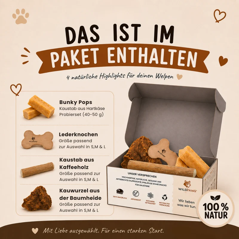 Welpen Paket "Willkommen Streuner"