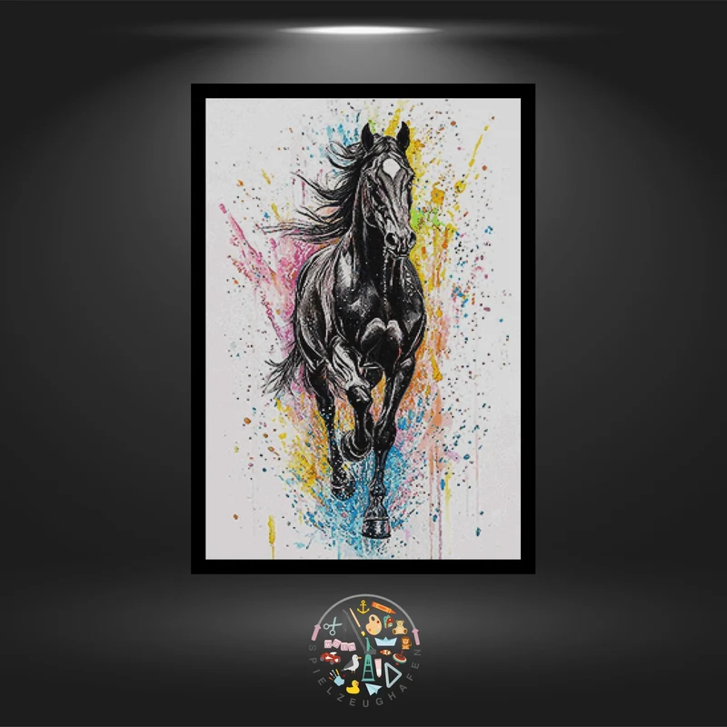 Black beauty - Quadratisch