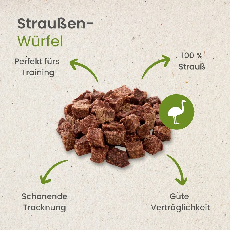 Straußen-Würfel