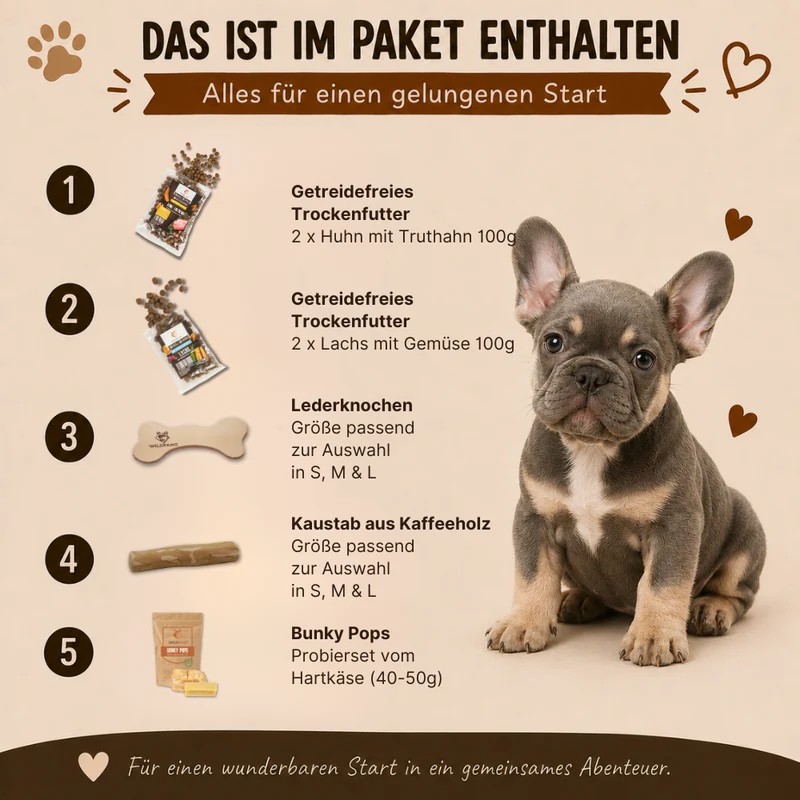 Welpen Paket "Willkommen Wegbegleiter"