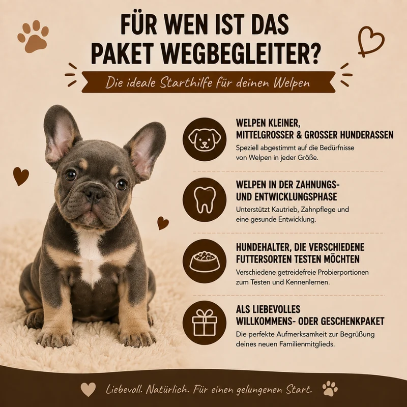 Welpen Paket "Willkommen Wegbegleiter"