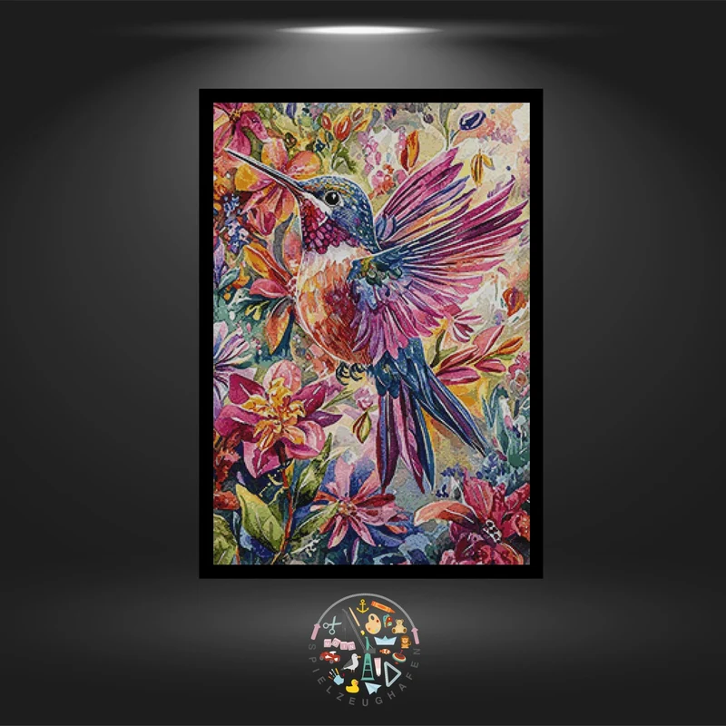 Kolibri 'Pinky' - Quadratisch