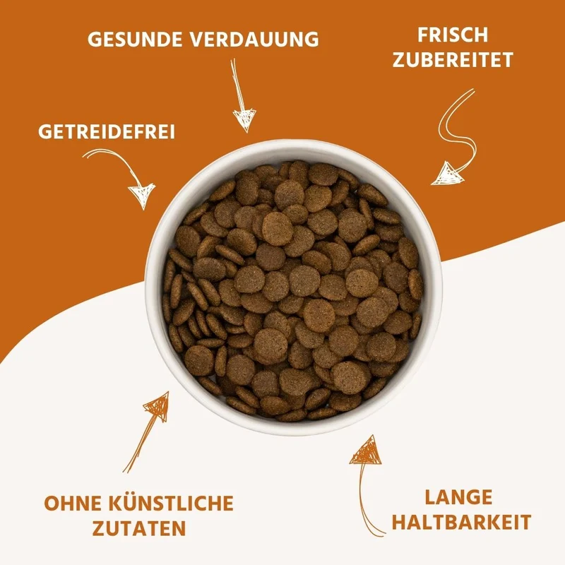 Adult Trockenfutter Sparpack 2 x 2 kg mit Wild - getreidefrei
