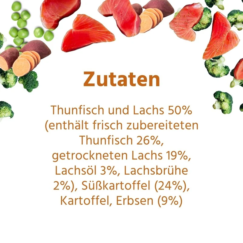Adult Trockenfutter Sparpack 2 x 2 kg mit Thunfisch - getreidefrei