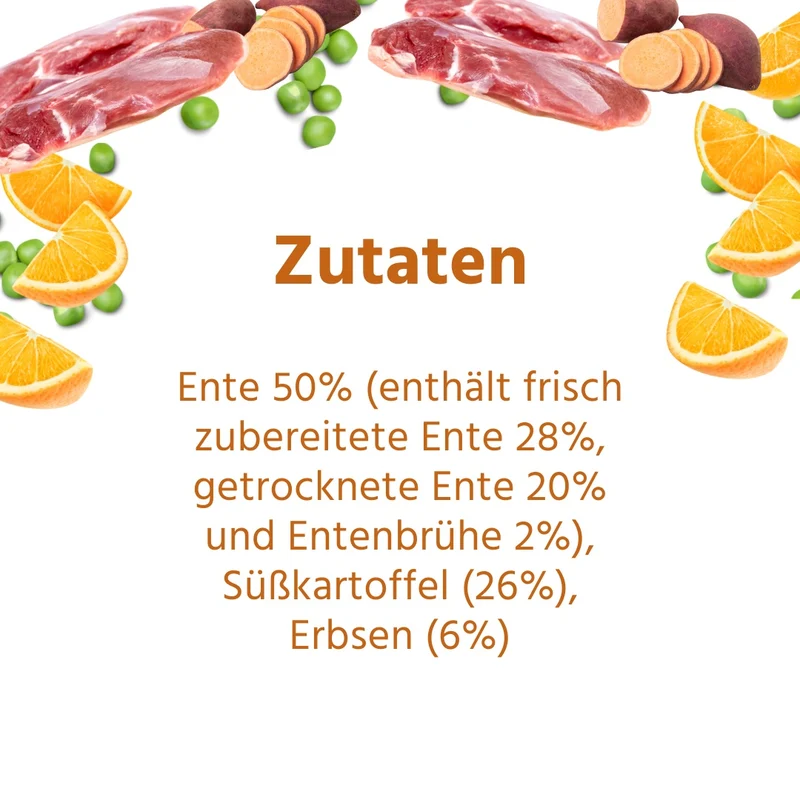 Adult Trockenfutter Sparpack 2 x 2 kg mit Ente - getreidefrei