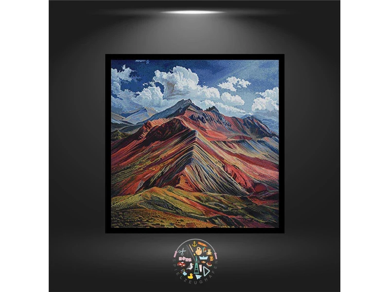 Mountain Vinicunca (Peru) - Quadratisch