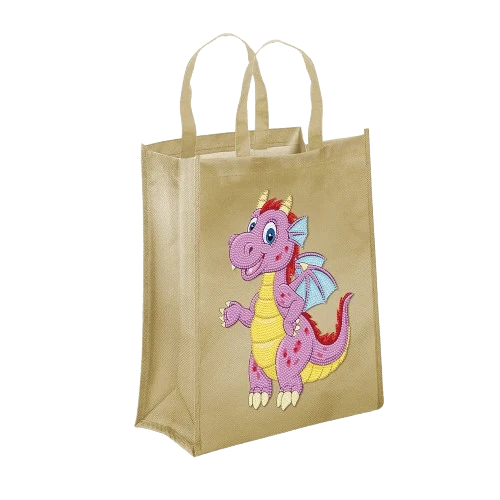 Diamond Painting Tasche 'Dino' (41)