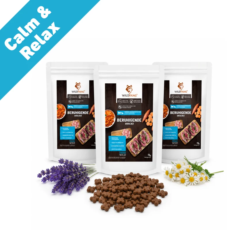 Calm & Relax - Funktionelle Snacks zur Beruhigung - 3er Set