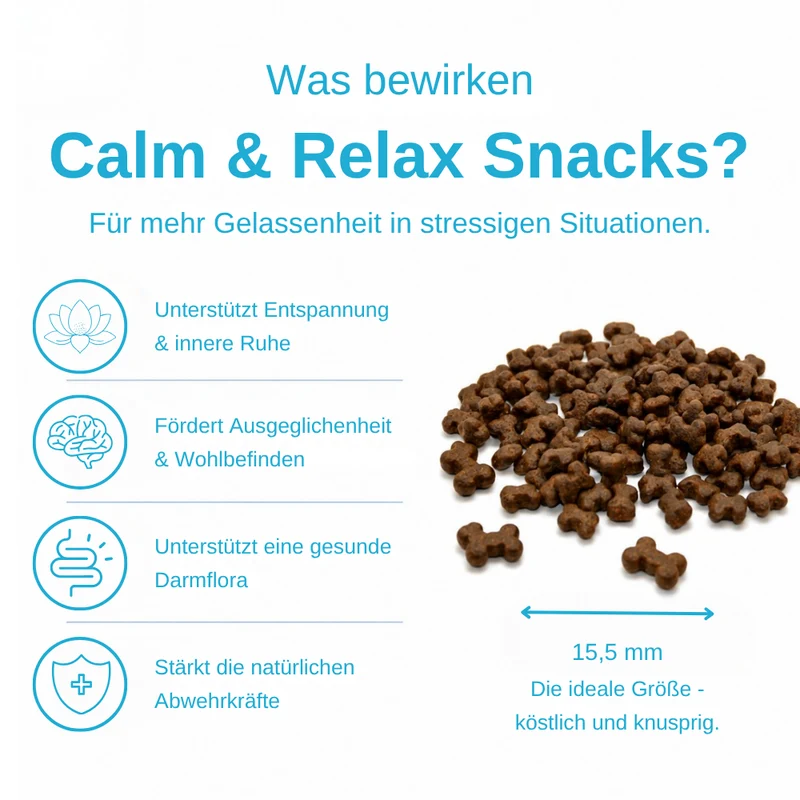 Calm & Relax - Funktionelle Snacks zur Beruhigung - 3er Set