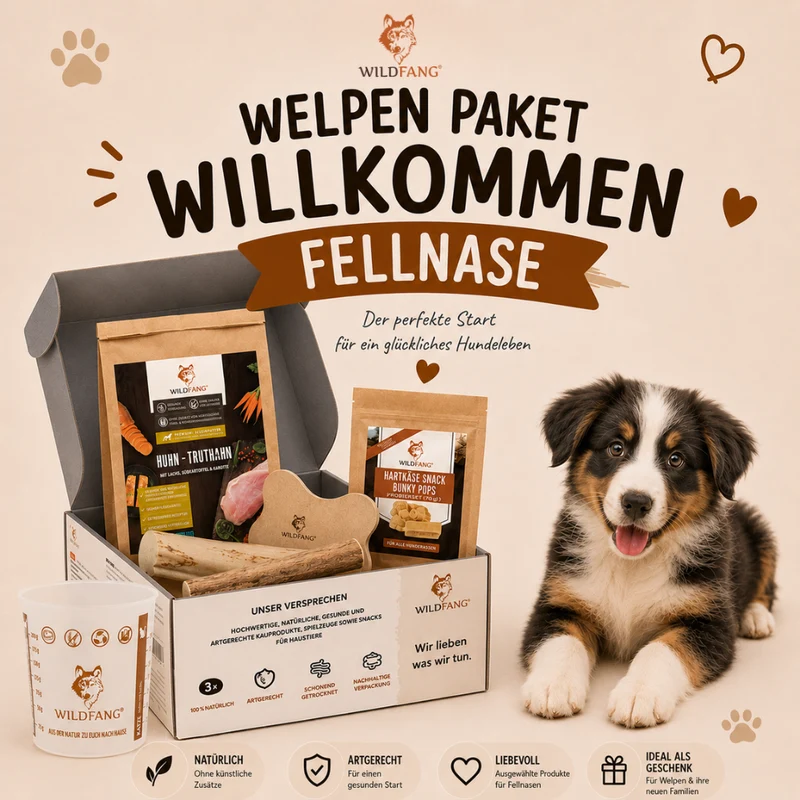 Welpen Paket "Willkommen Fellnase"