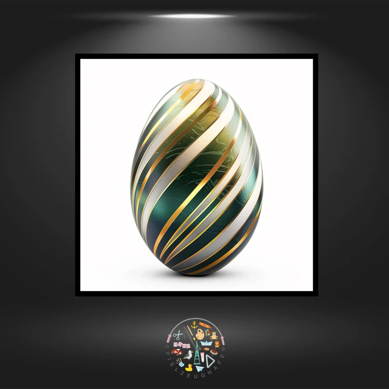 Osterei 15 - Strass rund