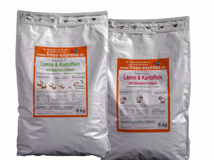 DUO Trockenfutter 16 kg: ( 2 x 8 kg )