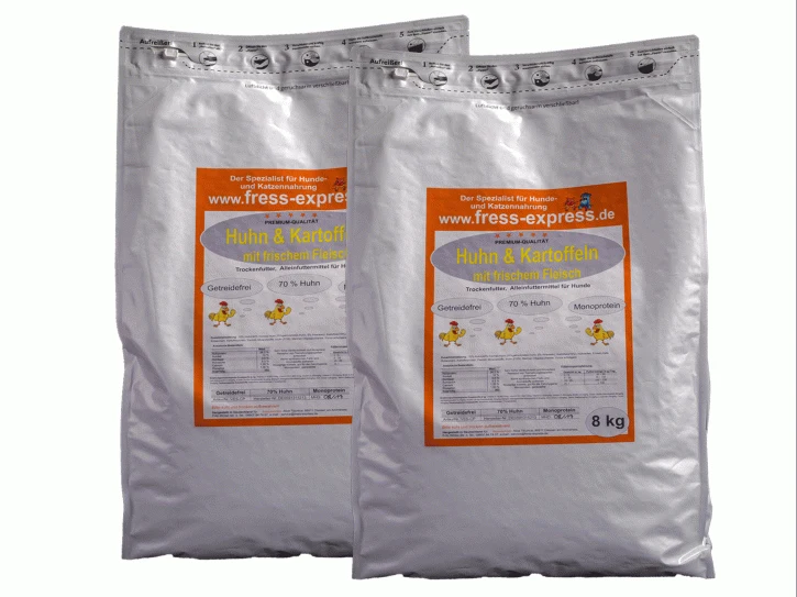 DUO Trockenfutter 16 kg: ( 2 x 8 kg )