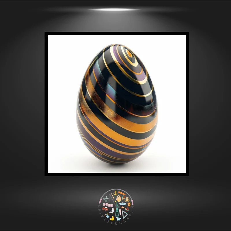 Osterei 7 - Strass rund