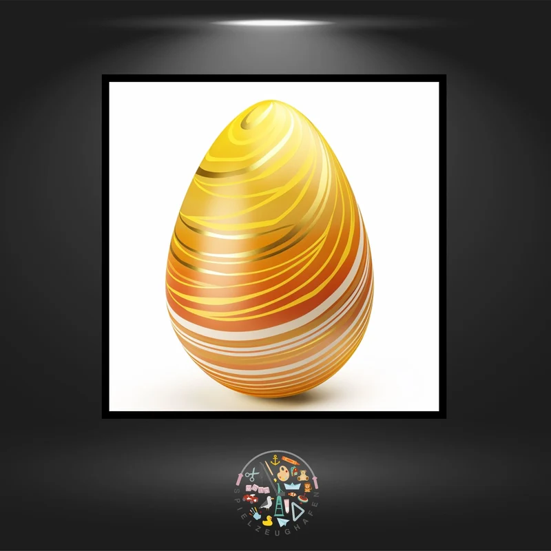Osterei 5 - Strass rund