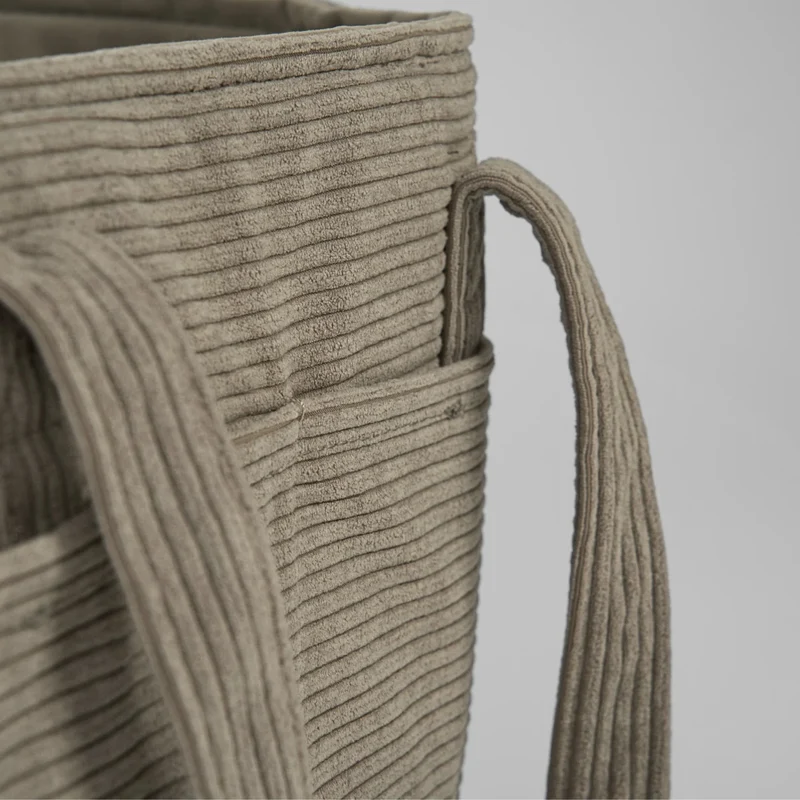 Hundetragetasche Vilda Cord Taupe
