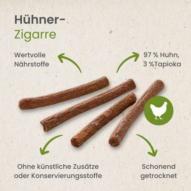 Hühner-Zigarre