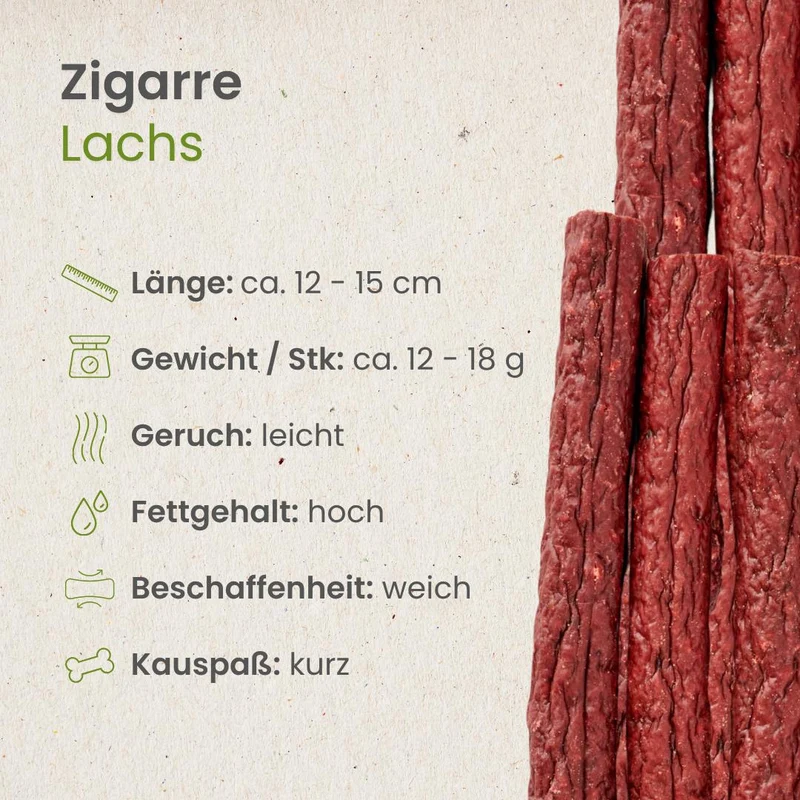 Lachs-Zigarre