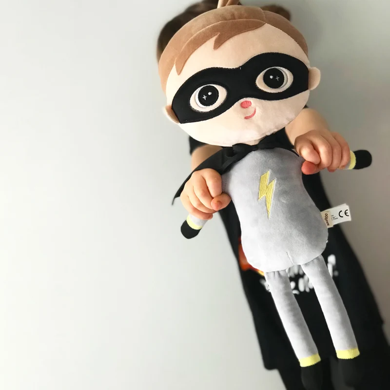 Kuschelpuppe für Baby und Kind, Metoo Doll SuperBoy