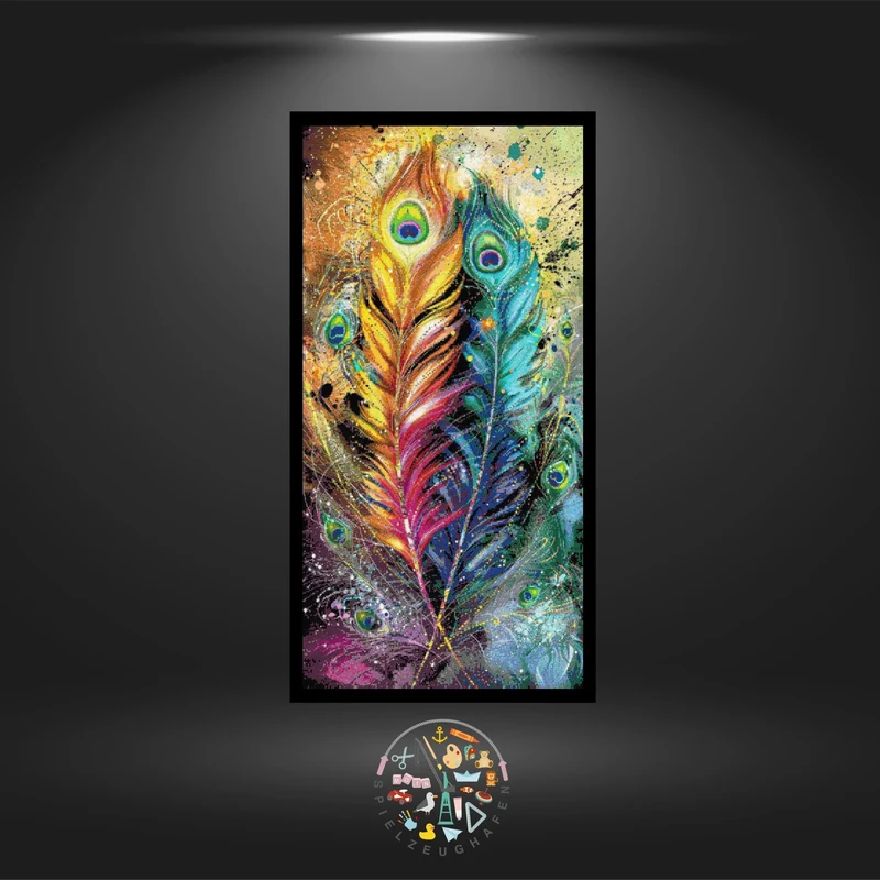 Feather of Love - Strass rund