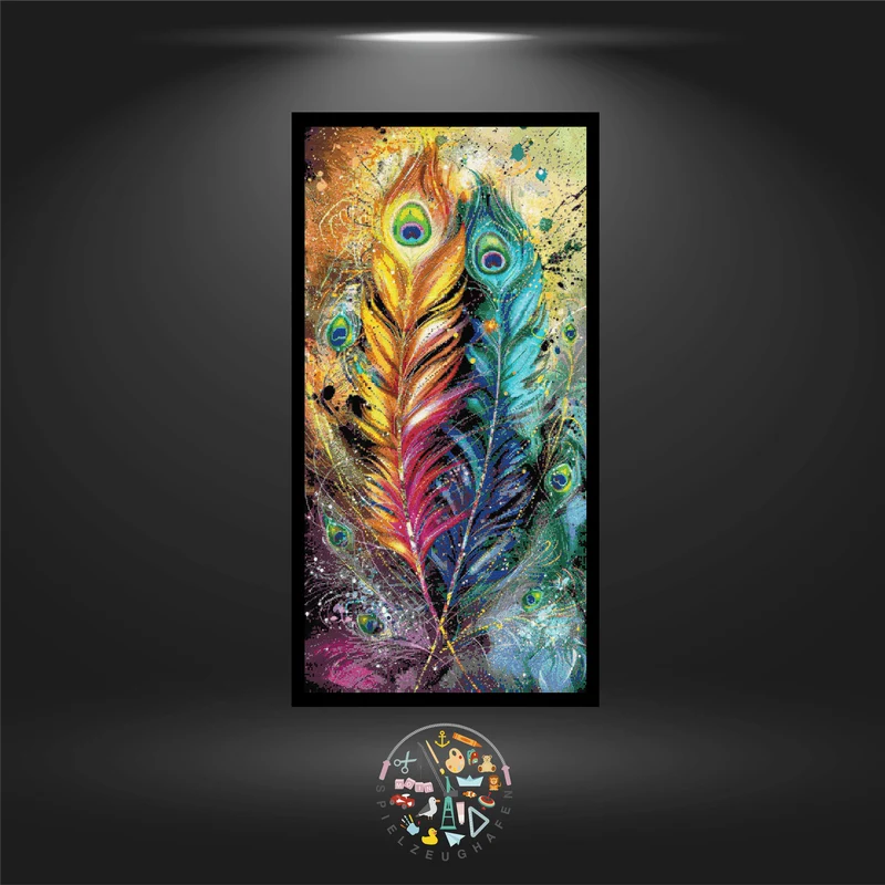 Feather of Love - Strass rund