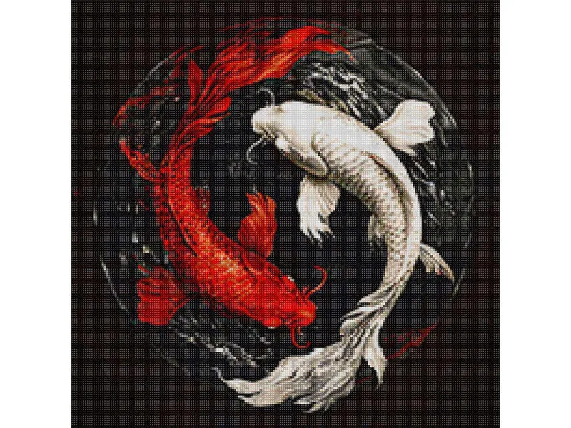 Koi in Love- Quadratisch