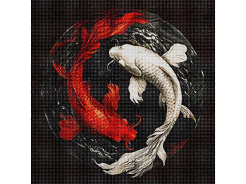 Koi in Love- Quadratisch