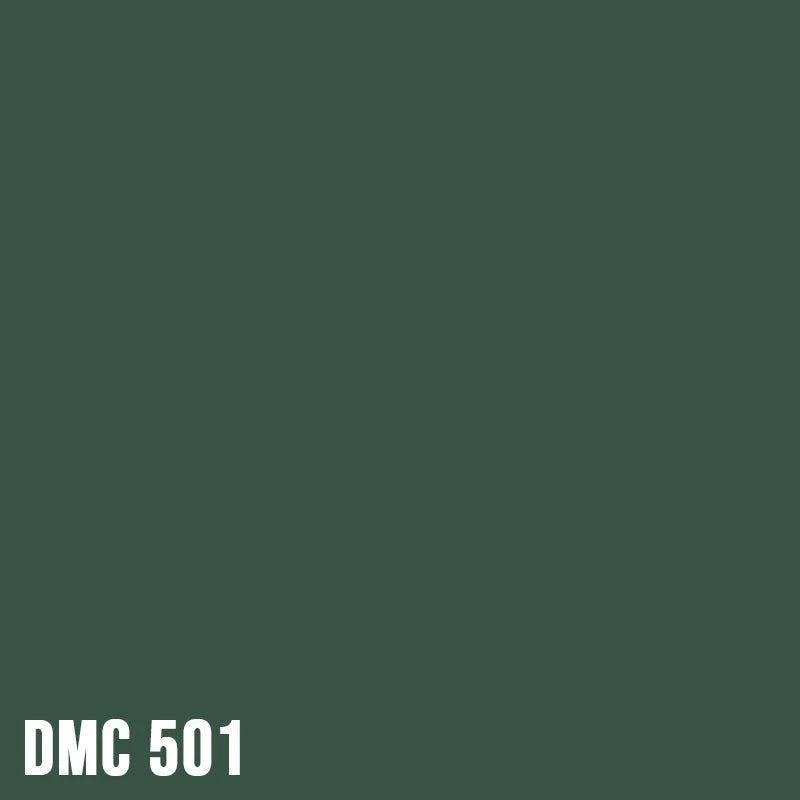 DMC 501 – Blue Green - Dark – Strass rund Diamond Painting Steine 2,8mm