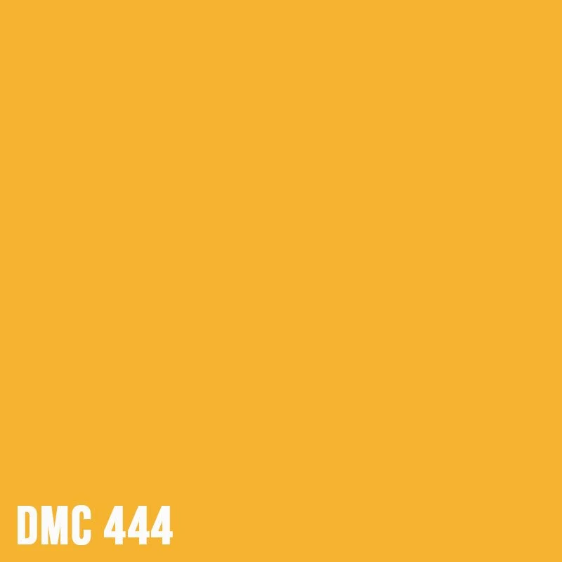 DMC 444 – Lemon - Dark – Strass rund Diamond Painting Steine 2,8mm
