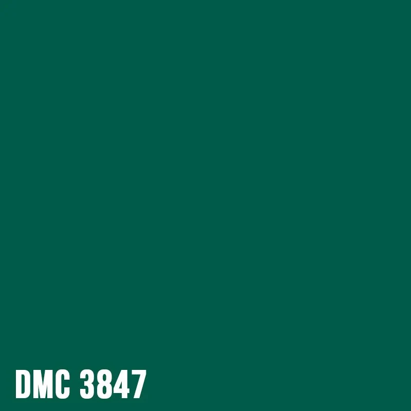 DMC 3847 – Teal Green - Dark – Strass rund Diamond Painting Steine 2,8mm