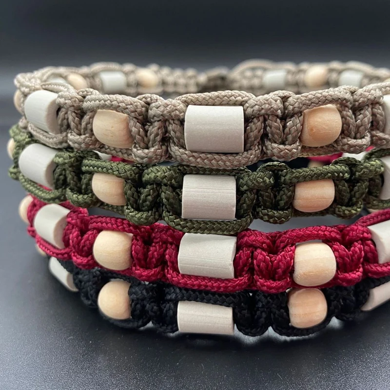 EM-Keramik Halsband Greige