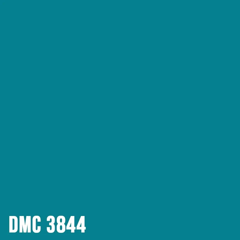 DMC 3844 – Bright Turquoise - Dark – Strass rund Diamond Painting Steine 2,8mm