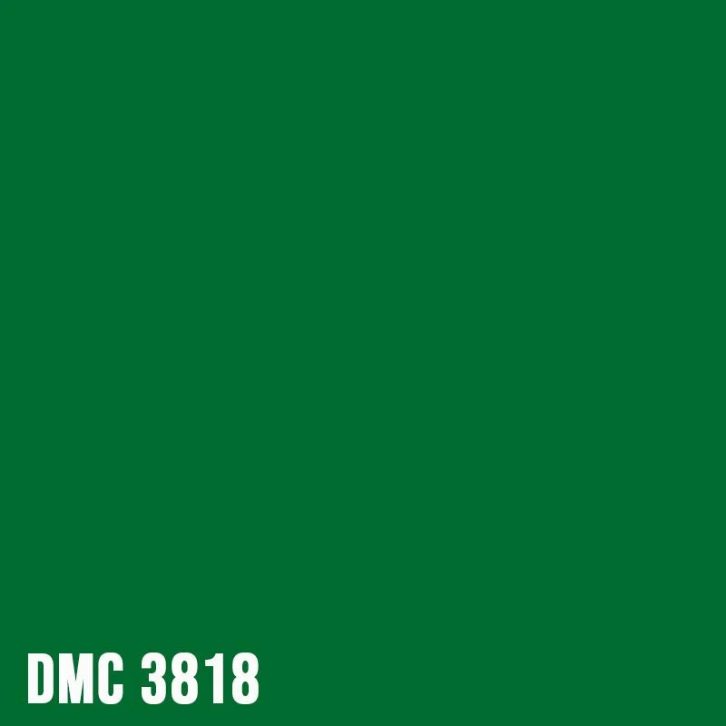 DMC 3818 – Emerald Green - Ultra Very Dark – Strass rund Diamond Painting Steine 2,8mm