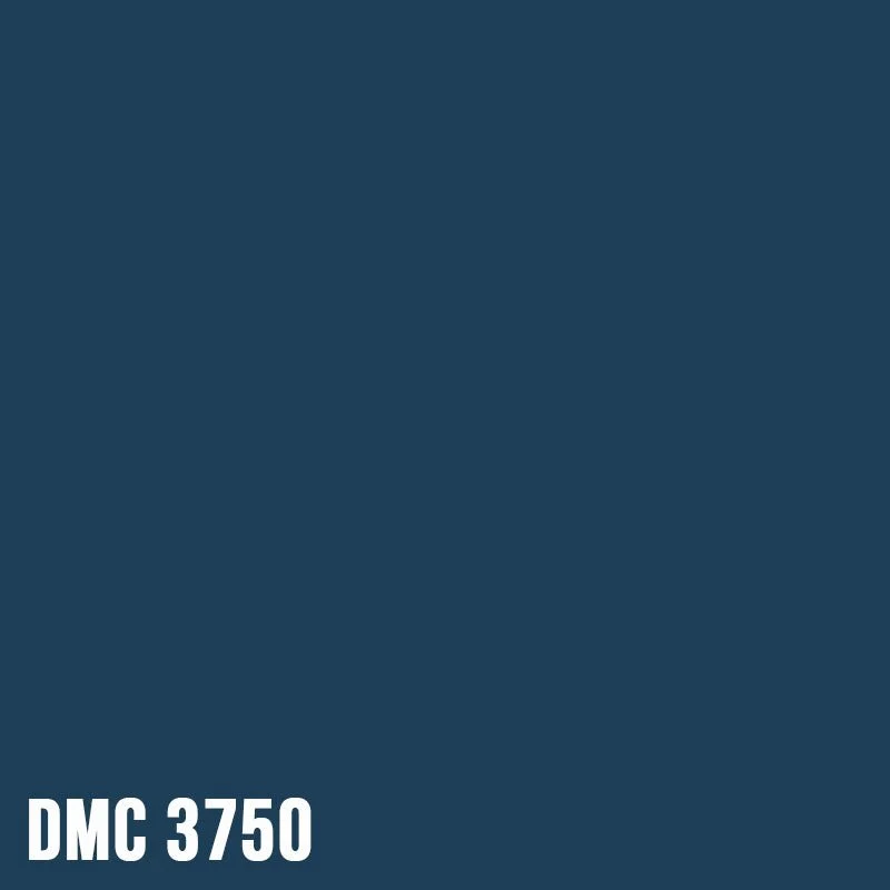 DMC 3750 – Antique Blue - Very Dark – Strass rund Diamond Painting Steine 2,8mm