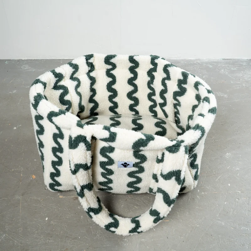 Hundetragetasche Teddy Shopper Forest Waves