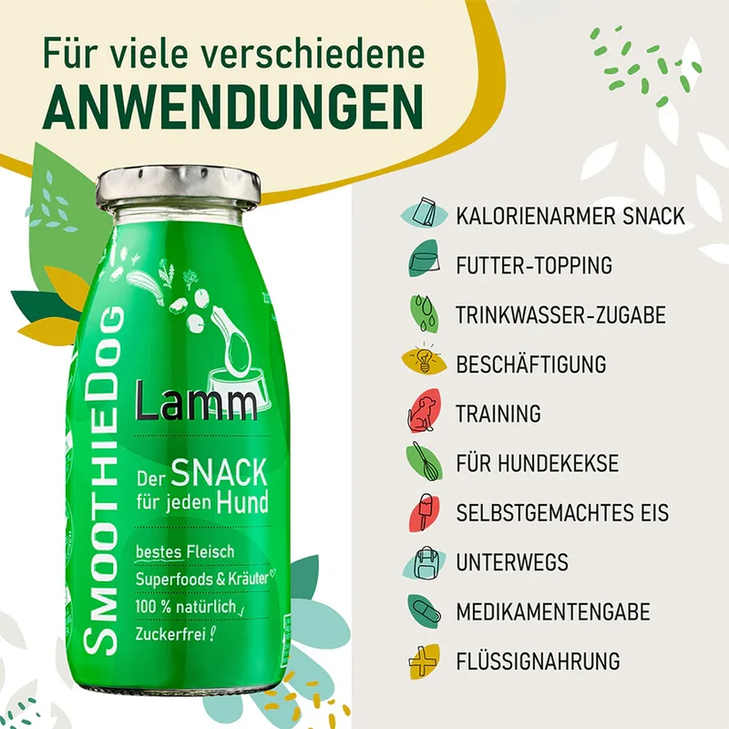 Hundesmoothie Lamm
