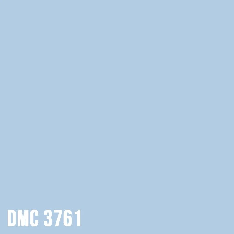 DMC 3761 – Sky Blue - Light – Strass rund Diamond Painting Steine 2,8mm