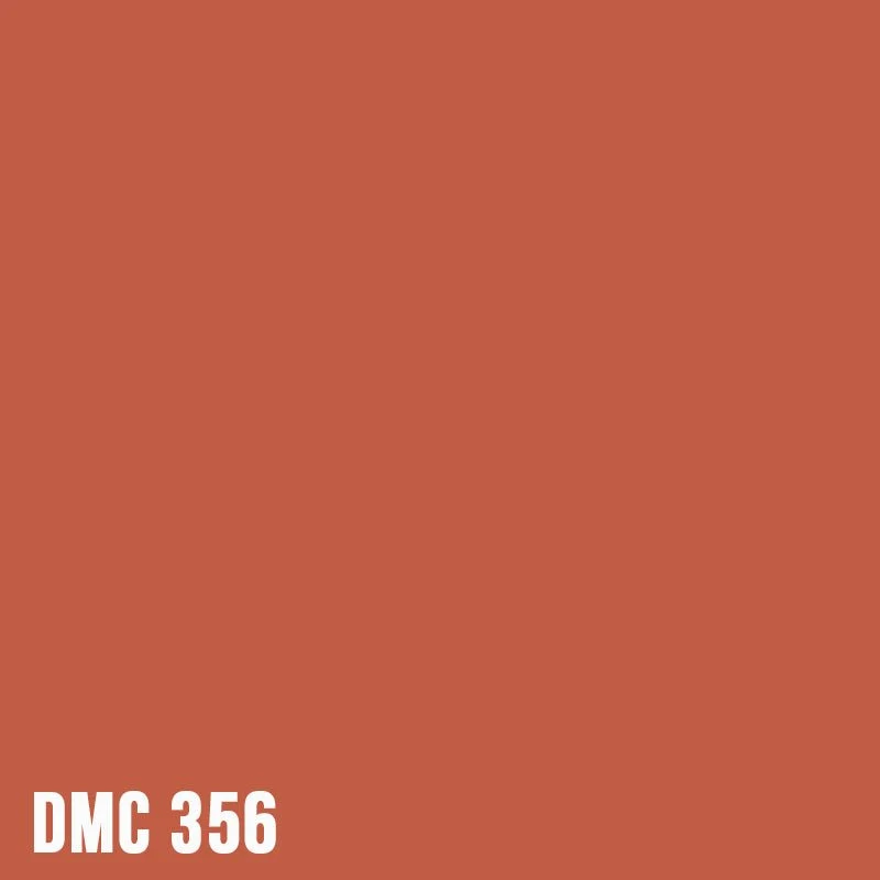 DMC 356 – Terra Cotta - Medium – Strass rund Diamond Painting Steine 2,8mm